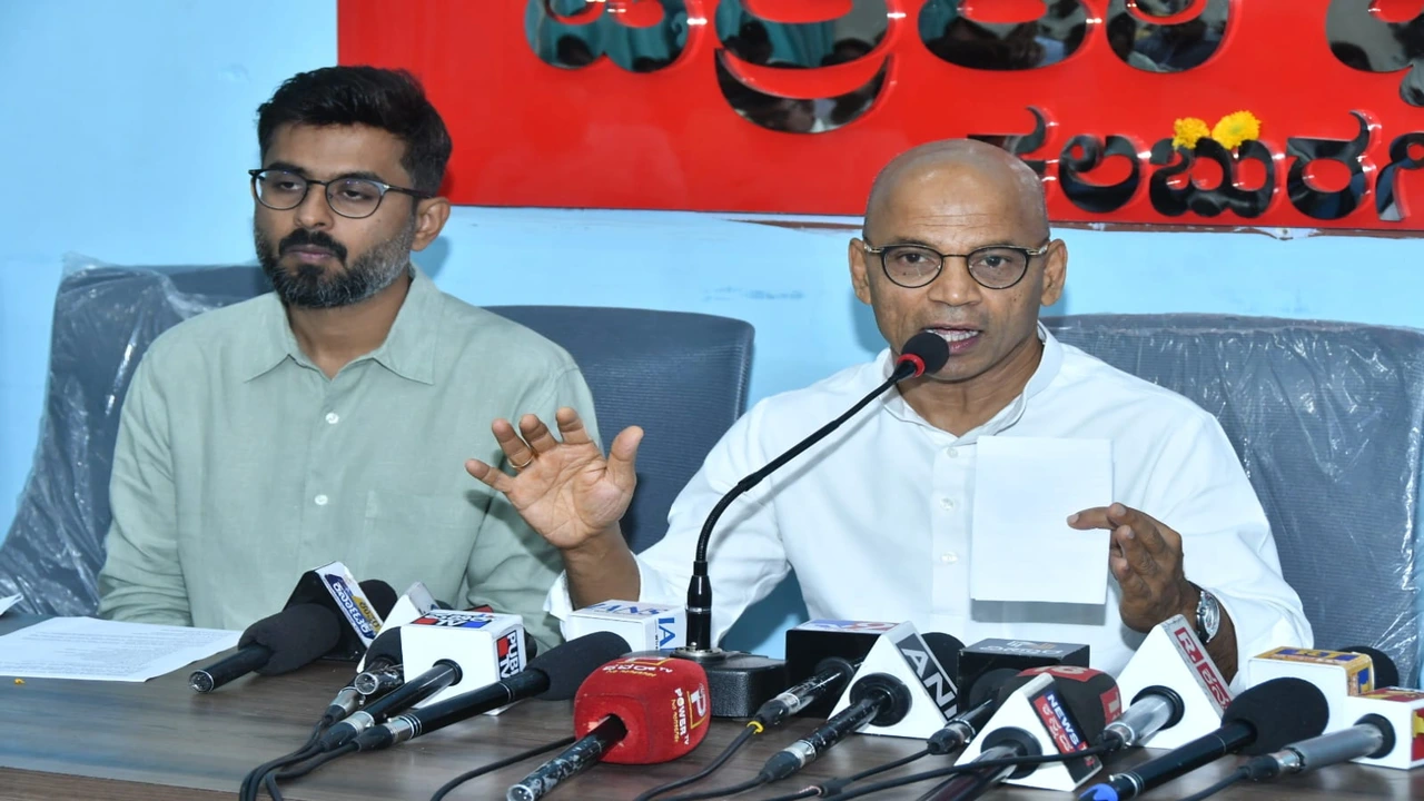 Minister Dr sharanaprakash patil press meet in kalaburgi